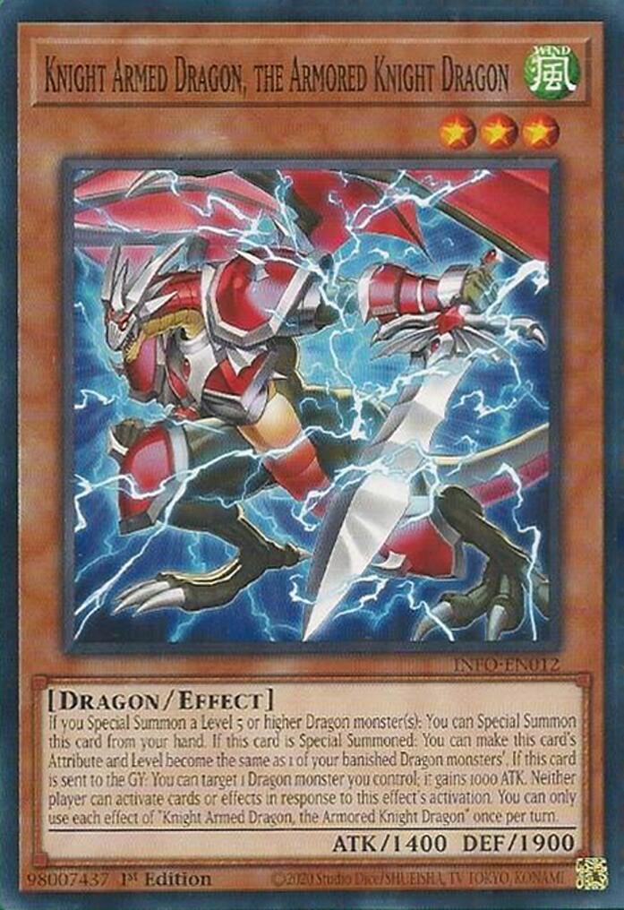 Knight Armed Dragon, the Armored Knight Dragon [INFO-EN012] Common | Mega City Incorporated