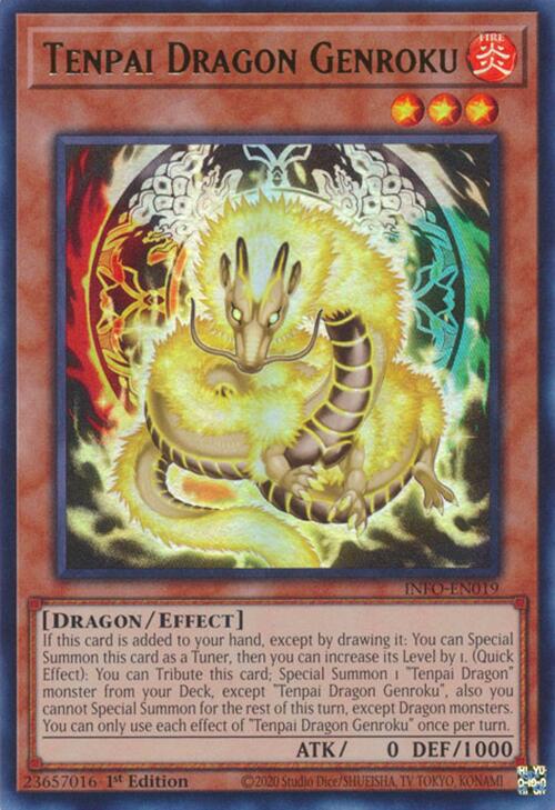 Tenpai Dragon Genroku [INFO-EN019] Ultra Rare | Mega City Incorporated