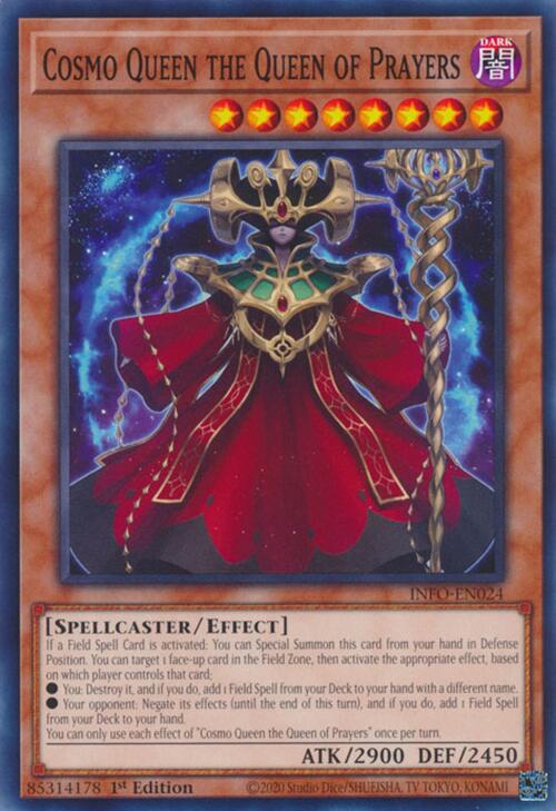 Cosmo Queen the Queen of Prayers [INFO-EN024] Common | Mega City Incorporated