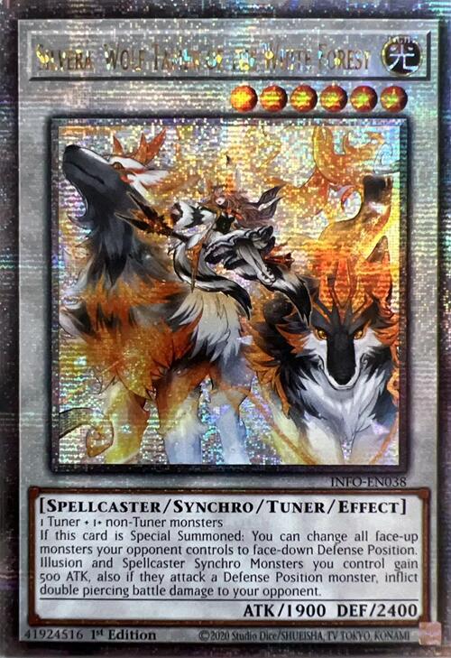 Silvera, Wolf Tamer of the White Forest (Quarter Century Secret Rare) [INFO-EN038] Quarter Century Secret Rare | Mega City Incorporated