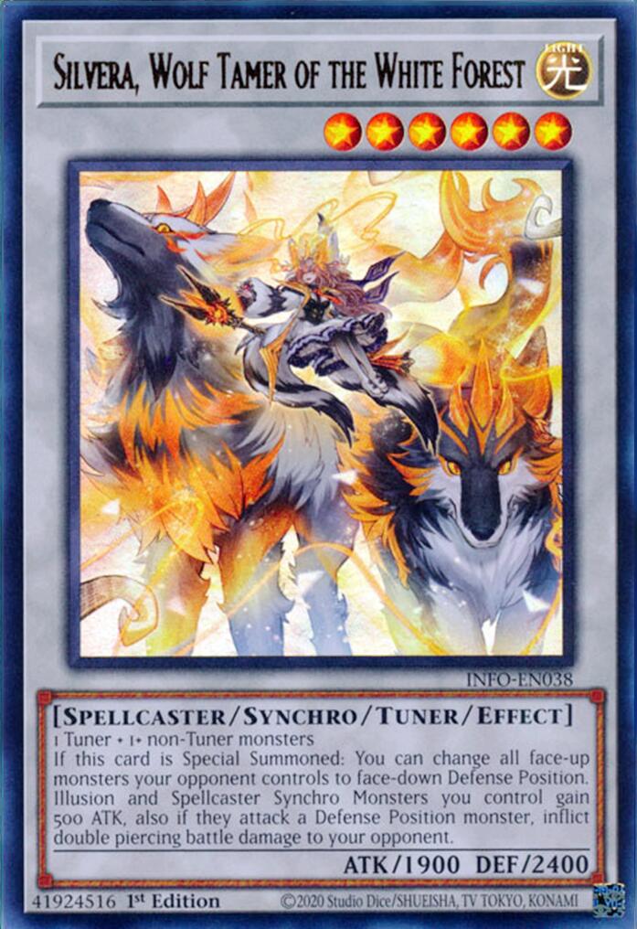 Silvera, Wolf Tamer of the White Forest [INFO-EN038] Ultra Rare | Mega City Incorporated