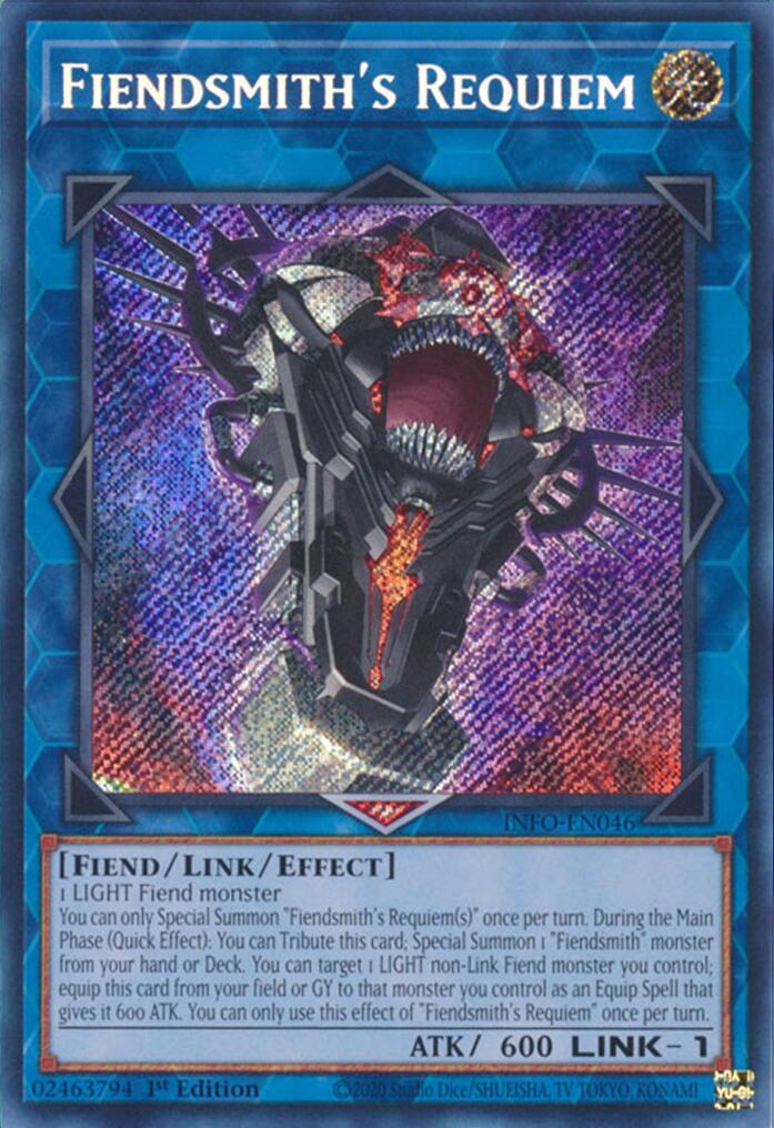 Fiendsmith's Requiem [INFO-EN046] Secret Rare | Mega City Incorporated