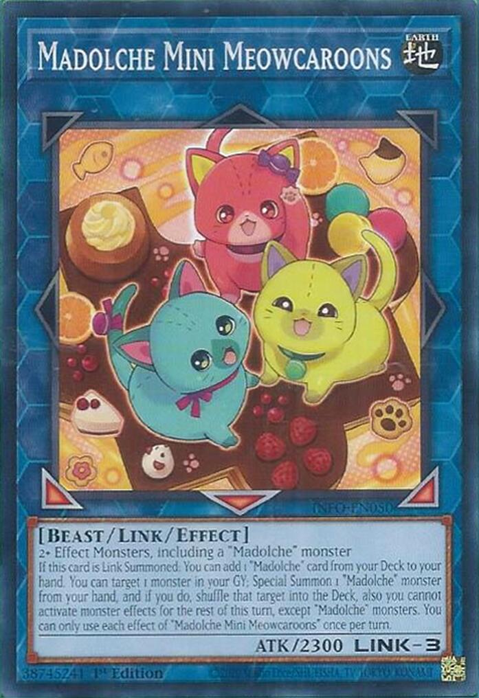 Madolche Mini Meowcaroons [INFO-EN050] Common | Mega City Incorporated