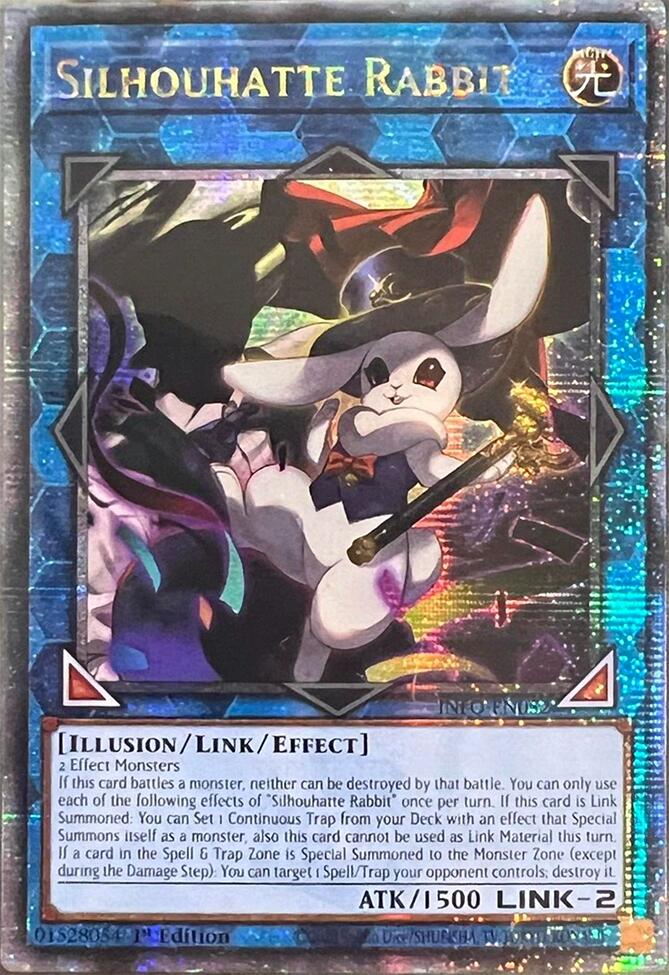 Silhouhatte Rabbit (Quarter Century Secret Rare) [INFO-EN052] Quarter Century Secret Rare | Mega City Incorporated