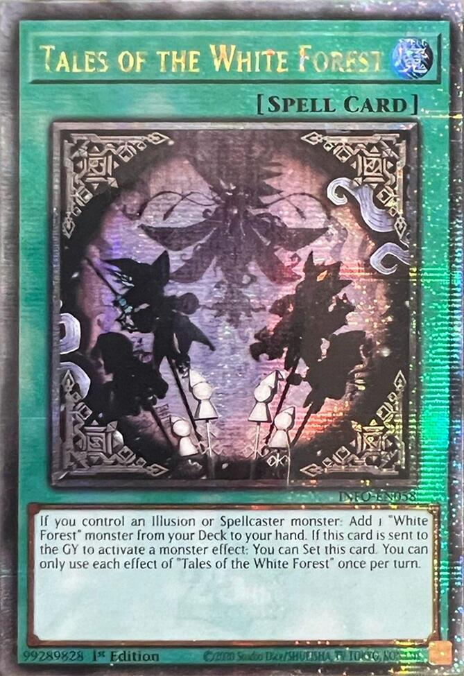 Tales of the White Forest (Quarter Century Secret Rare) [INFO-EN058] Quarter Century Secret Rare | Mega City Incorporated