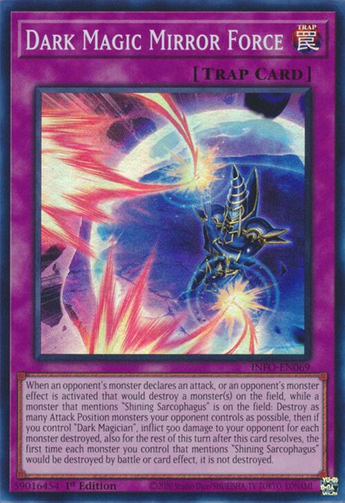 Dark Magic Mirror Force [INFO-EN069] Super Rare | Mega City Incorporated