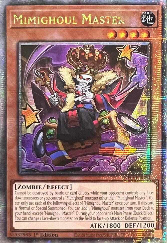 Mimighoul Master (Quarter Century Secret Rare) [INFO-EN090] Quarter Century Secret Rare | Mega City Incorporated