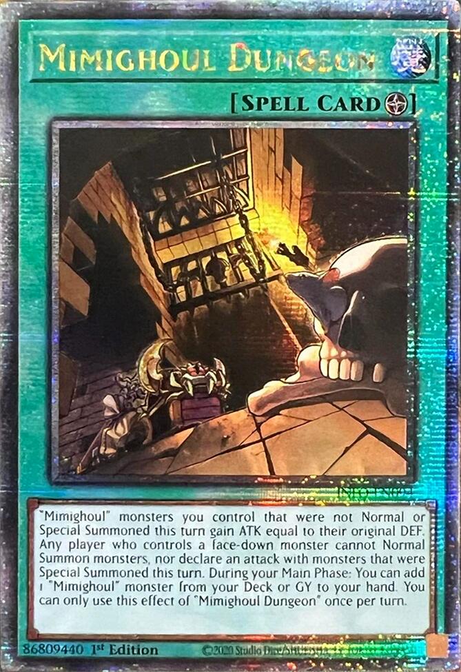 Mimighoul Dungeon (Quarter Century Secret Rare) [INFO-EN094] Quarter Century Secret Rare | Mega City Incorporated