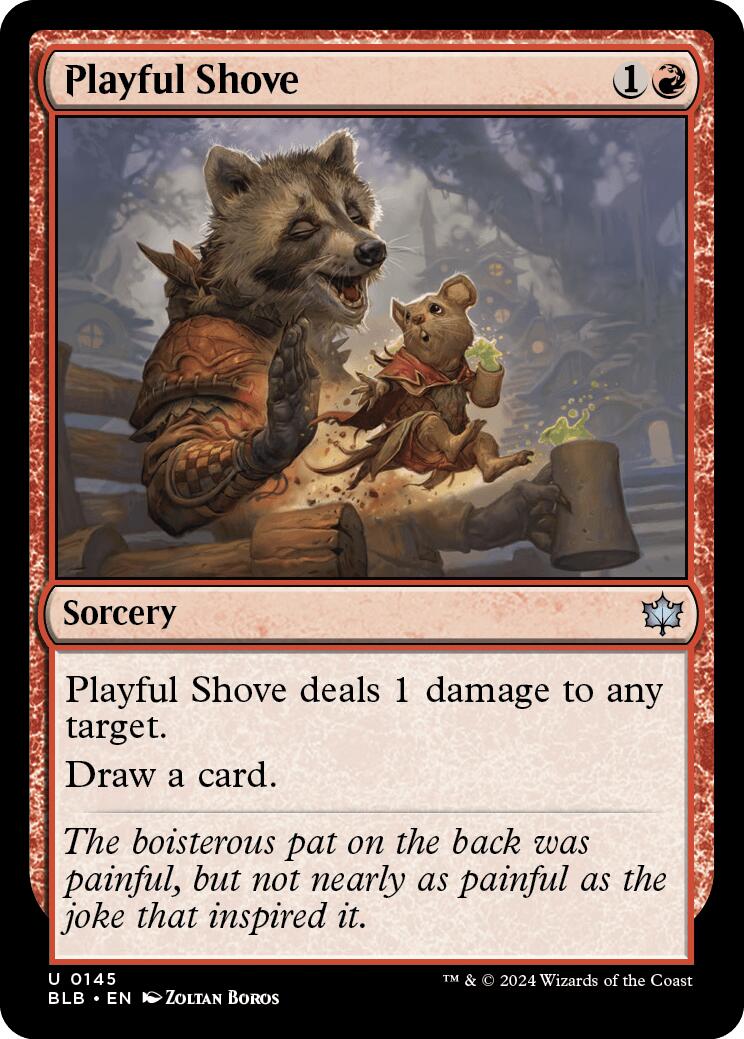 Playful Shove [Bloomburrow] | Mega City Incorporated