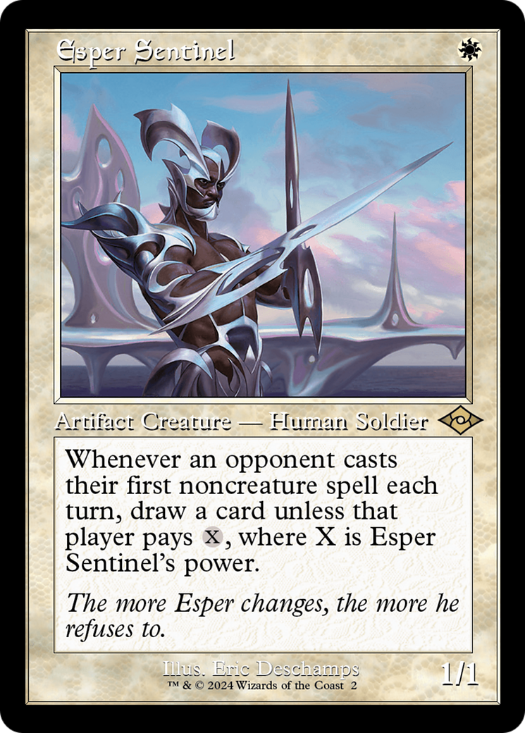 Esper Sentinel (Retro) [Modern Horizons 2] | Mega City Incorporated