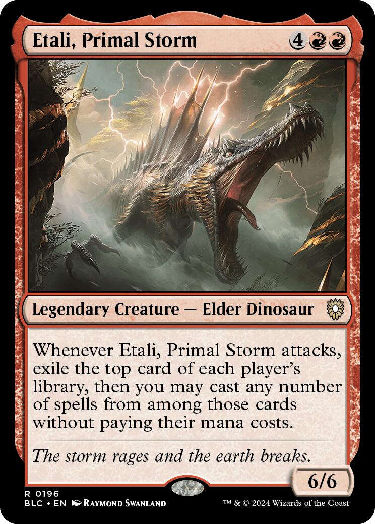 Etali, Primal Storm [Bloomburrow Commander] | Mega City Incorporated