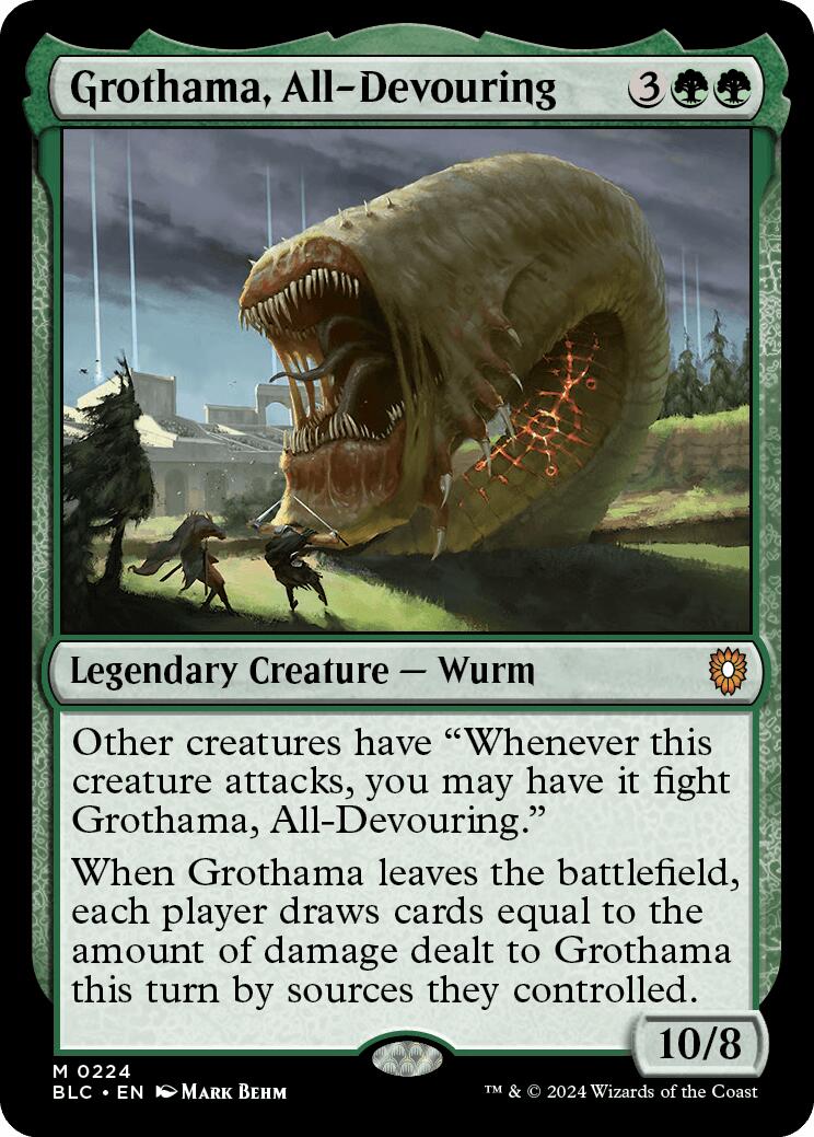 Grothama, All-Devouring [Bloomburrow Commander] | Mega City Incorporated