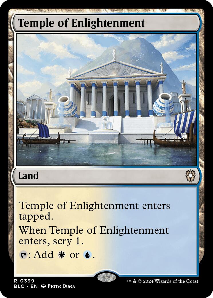 Temple of Enlightenment [Bloomburrow Commander] | Mega City Incorporated