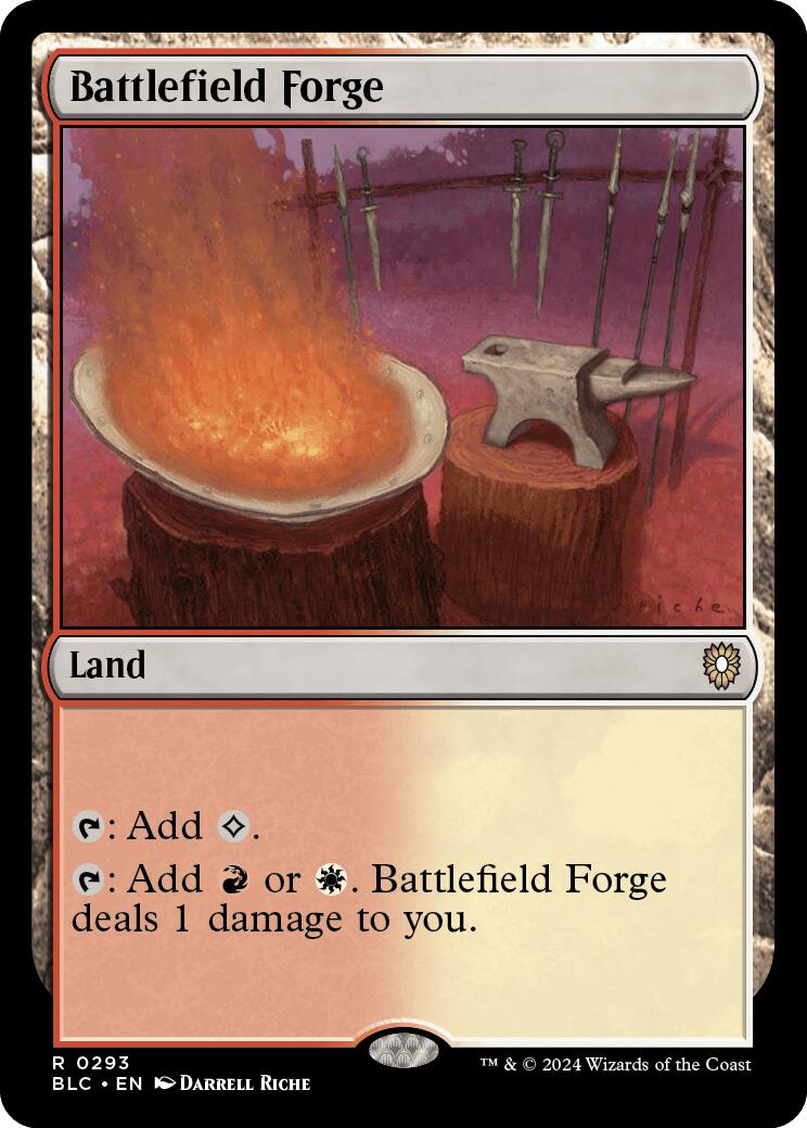 Battlefield Forge [Bloomburrow Commander] | Mega City Incorporated