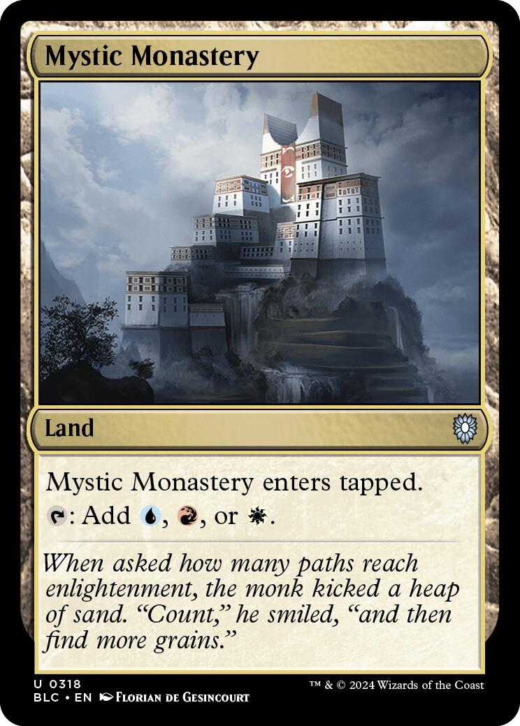 Mystic Monastery [Bloomburrow Commander] | Mega City Incorporated