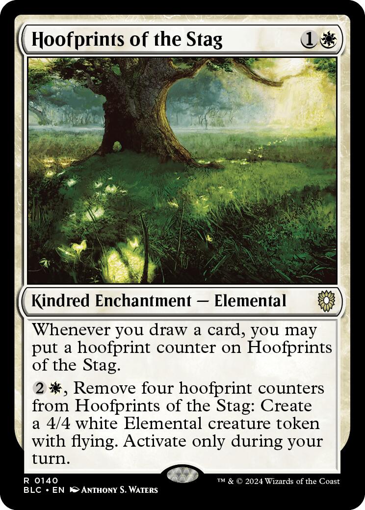 Hoofprints of the Stag [Bloomburrow Commander] | Mega City Incorporated