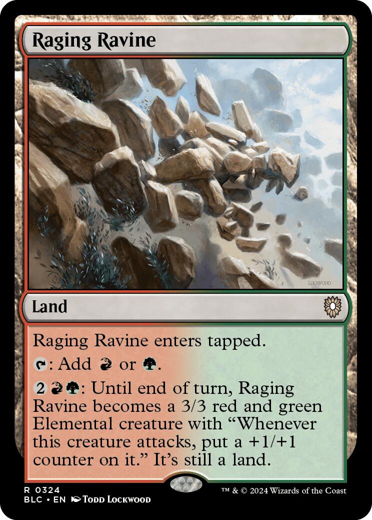 Raging Ravine [Bloomburrow Commander] | Mega City Incorporated