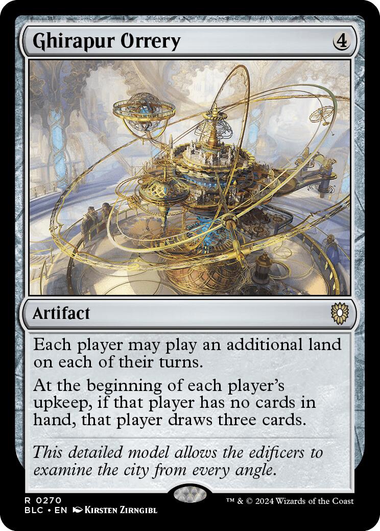 Ghirapur Orrery [Bloomburrow Commander] | Mega City Incorporated