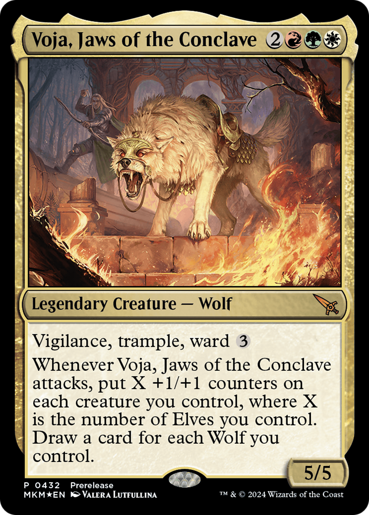 Voja, Jaws of the Conclave [Murders at Karlov Manor Prerelease Promos] | Mega City Incorporated