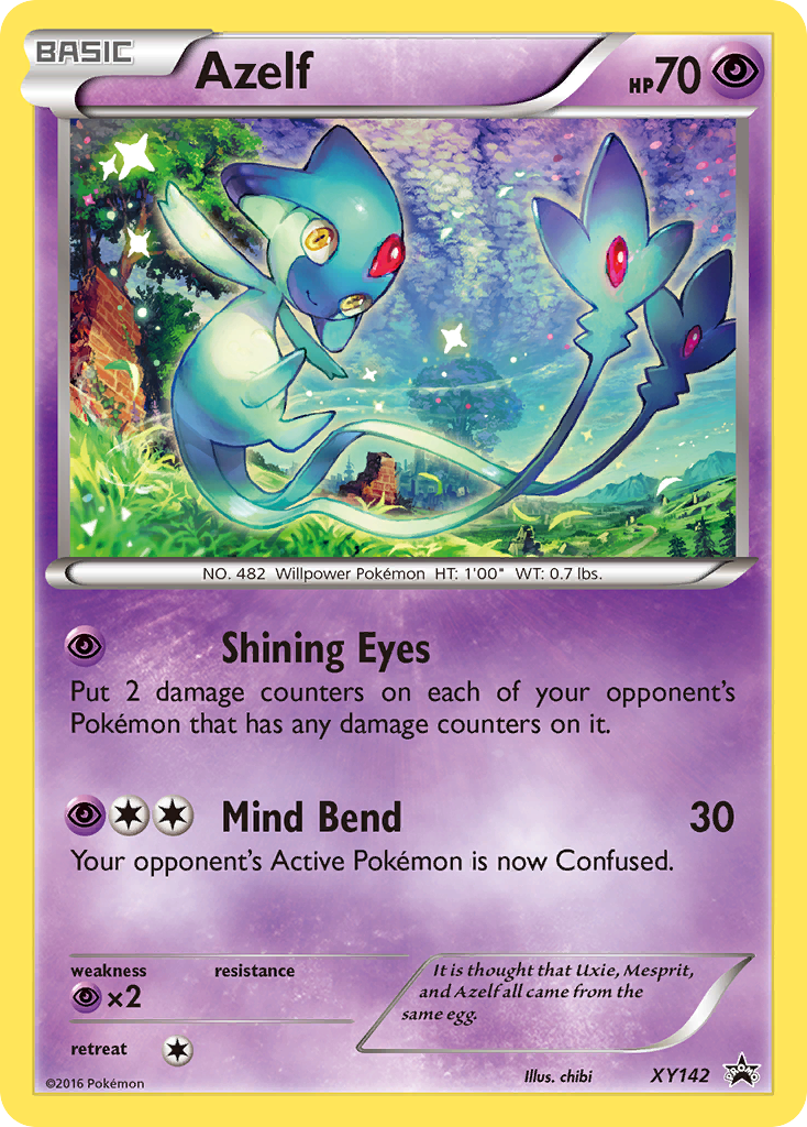 Azelf (XY142) [XY: Black Star Promos] | Mega City Incorporated