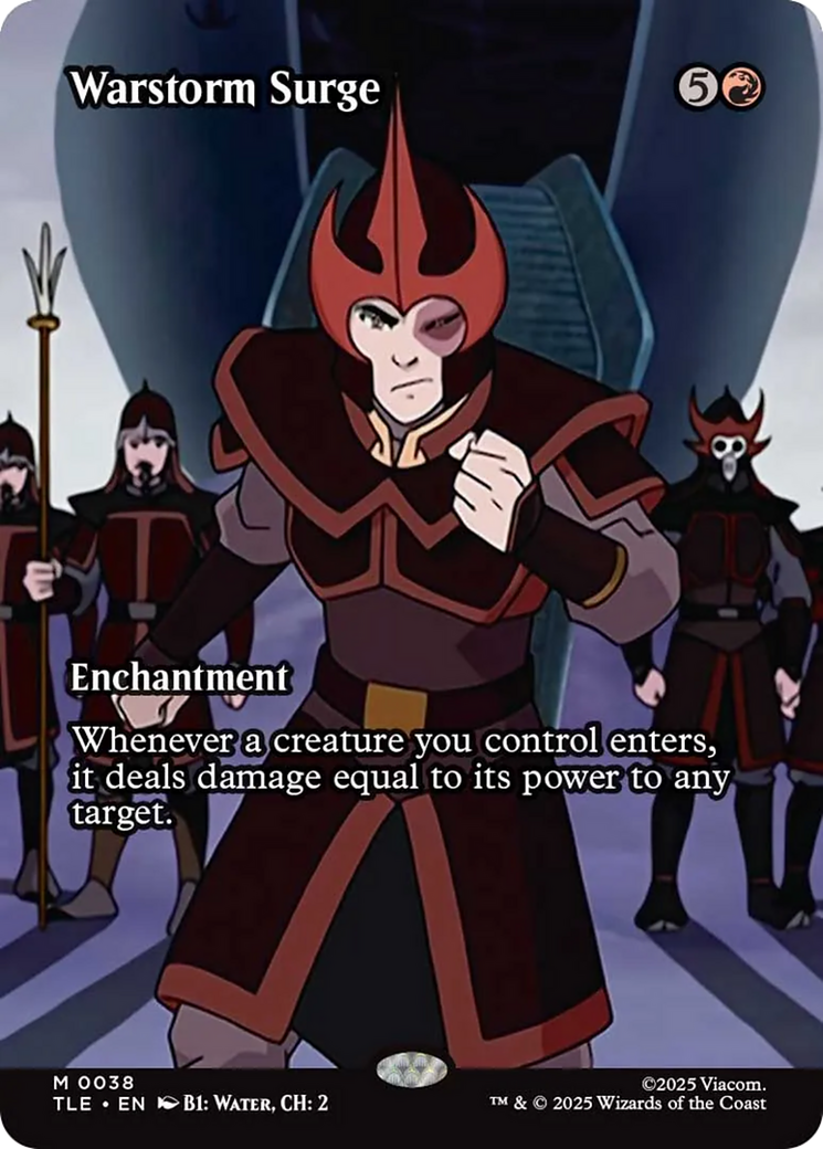 Warstorm Surge (Borderless) [Avatar: The Last Airbender: Eternal-Legal] | Mega City Incorporated