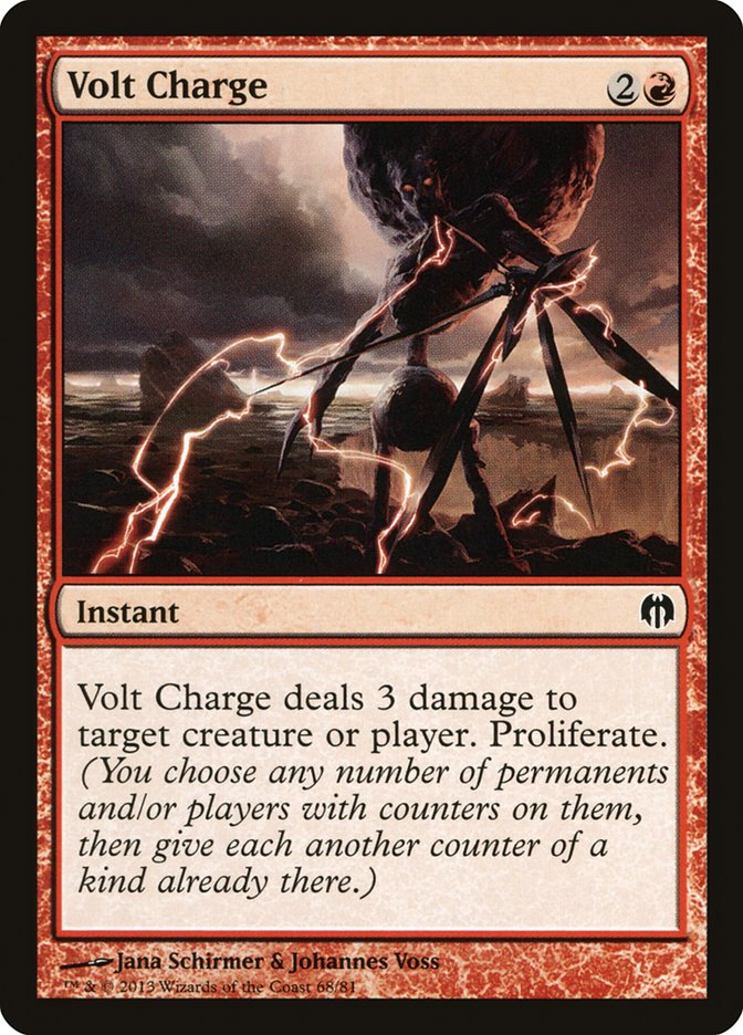 Volt Charge [Duel Decks: Heroes vs. Monsters] | Mega City Incorporated