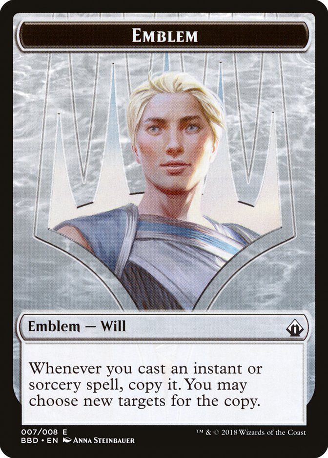 Will Kenrith Emblem [Battlebond Tokens] | Mega City Incorporated