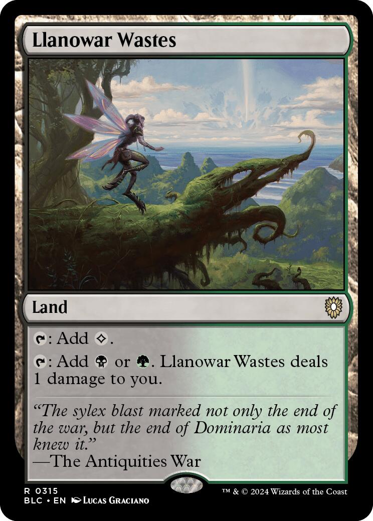 Llanowar Wastes [Bloomburrow Commander] | Mega City Incorporated