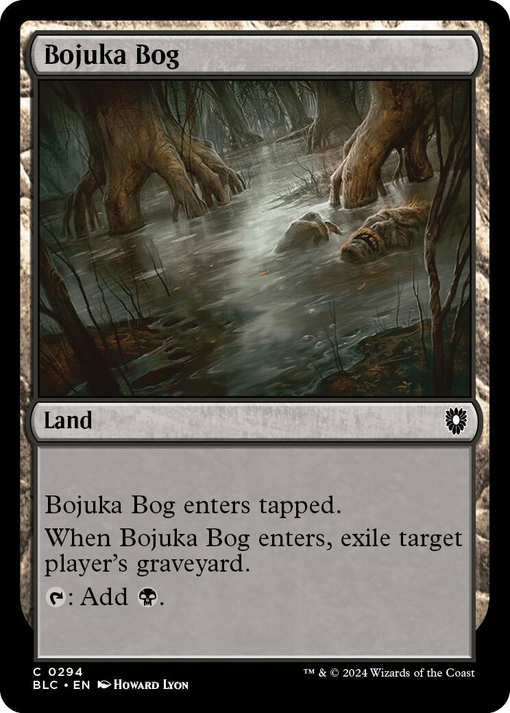 Bojuka Bog [Bloomburrow Commander] | Mega City Incorporated