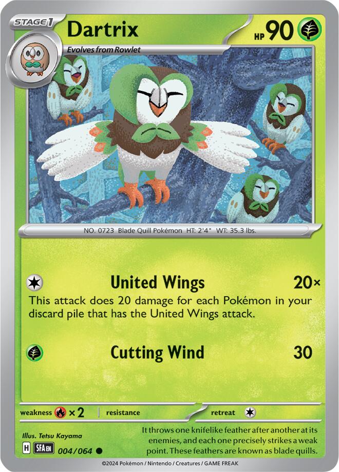 Dartrix (004/064) [Scarlet & Violet: Shrouded Fable] | Mega City Incorporated