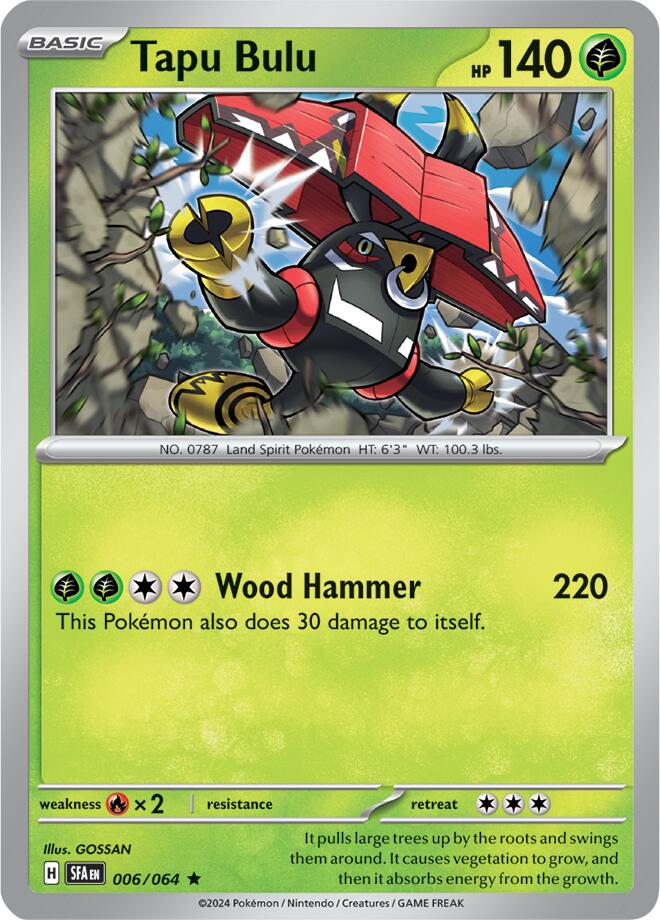 Tapu Bulu (006/064) [Scarlet & Violet: Shrouded Fable] | Mega City Incorporated