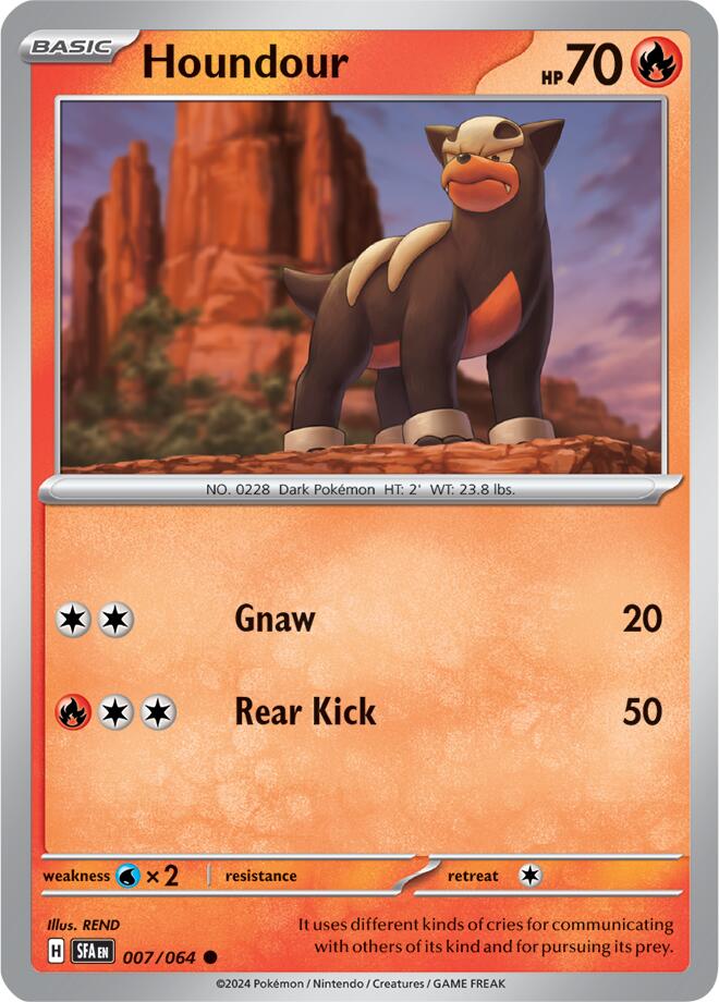 Houndour (007/064) [Scarlet & Violet: Shrouded Fable] | Mega City Incorporated