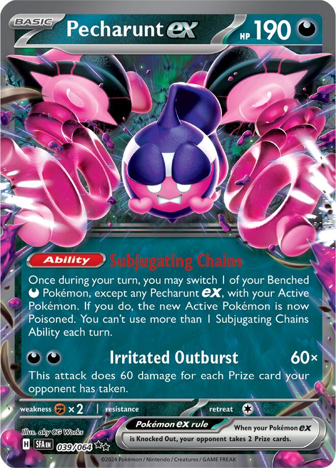 Pecharunt ex (039/064) [Scarlet & Violet: Shrouded Fable] | Mega City Incorporated