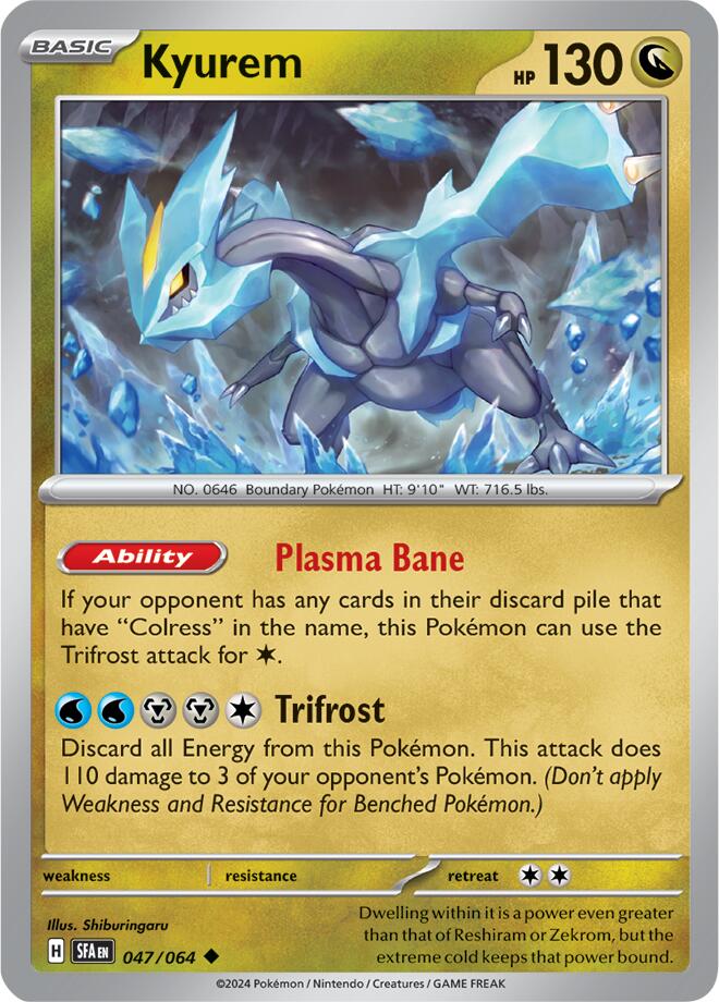 Kyurem (047/064) [Scarlet & Violet: Shrouded Fable] | Mega City Incorporated