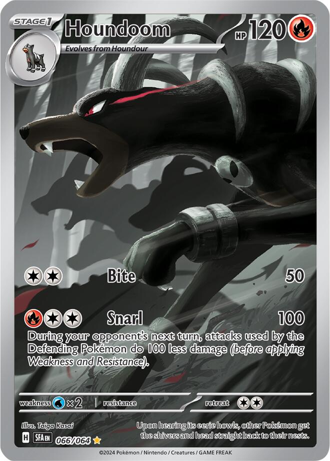 Houndoom (066/064) [Scarlet & Violet: Shrouded Fable] | Mega City Incorporated