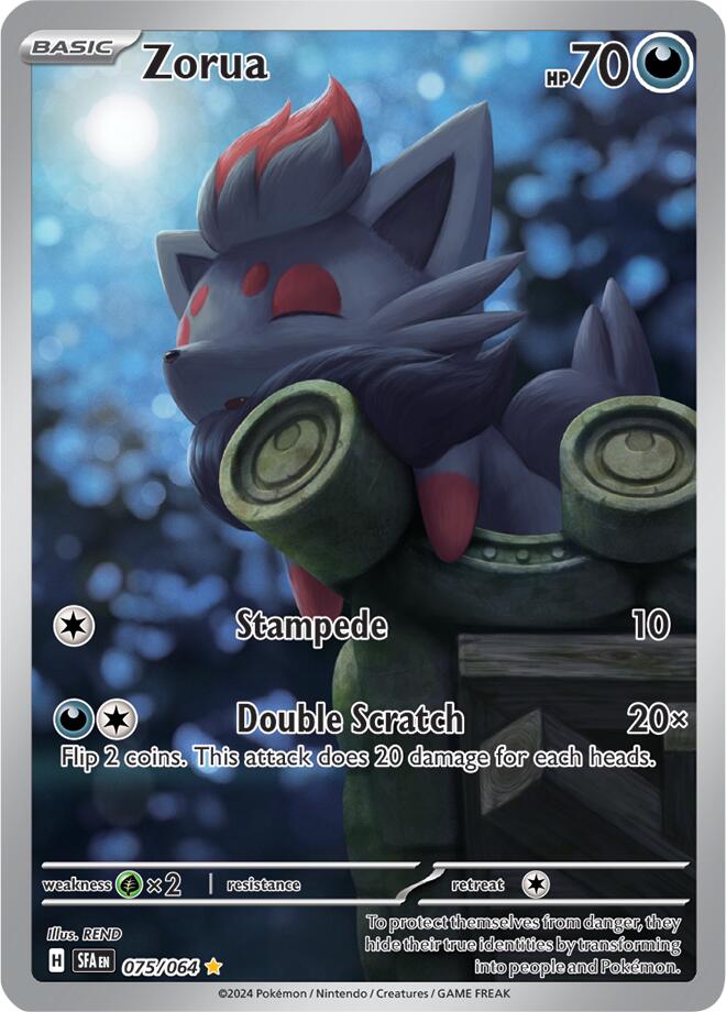 Zorua (075/064) [Scarlet & Violet: Shrouded Fable] | Mega City Incorporated