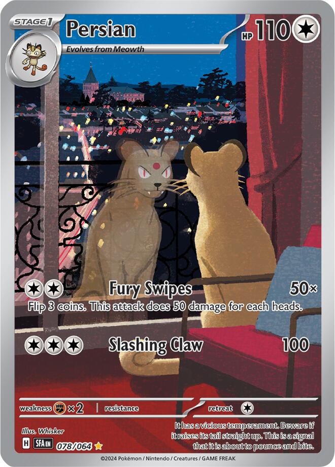 Persian (078/064) [Scarlet & Violet: Shrouded Fable] | Mega City Incorporated