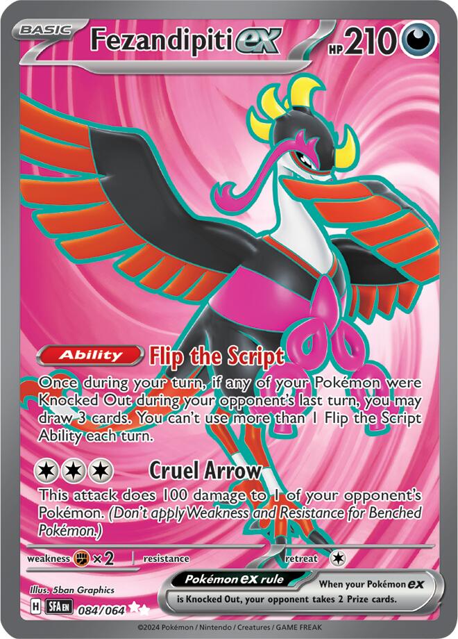 Fezandipiti ex (084/064) [Scarlet & Violet: Shrouded Fable] | Mega City Incorporated