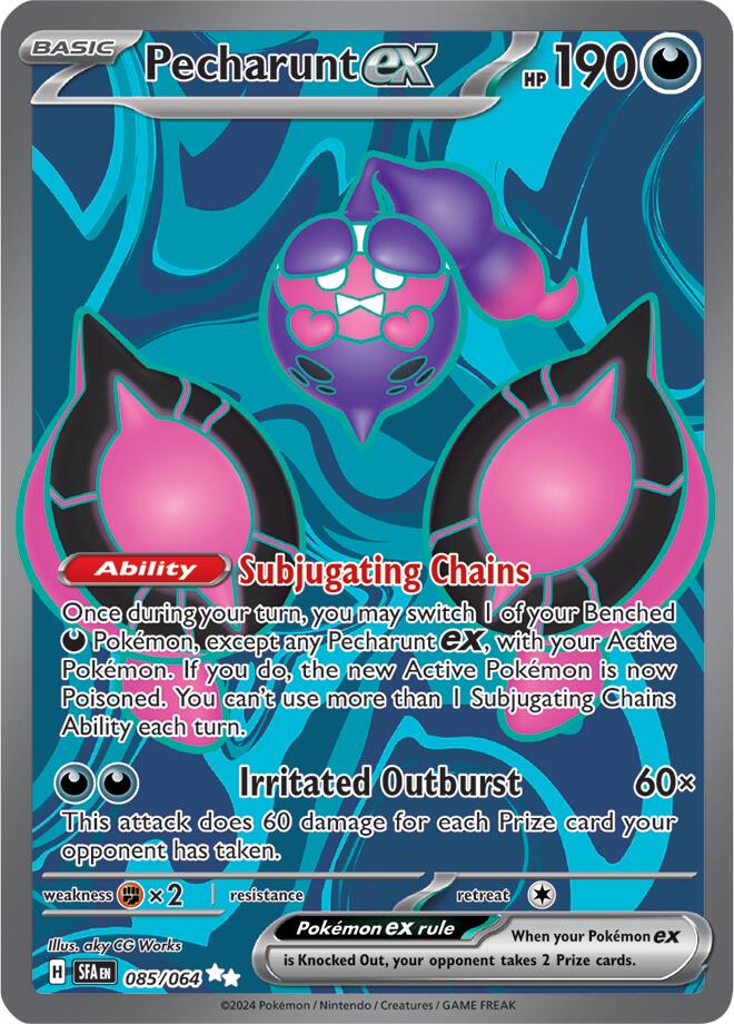 Pecharunt ex (085/064) [Scarlet & Violet: Shrouded Fable] | Mega City Incorporated