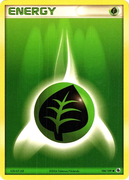 Grass Energy (104/109) (Theme Deck Exclusive) [EX: Ruby & Sapphire] | Mega City Incorporated