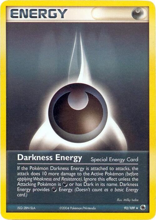 Darkness Energy (Special) - 93/109 (Theme Deck Exclusive) [EX: Ruby & Sapphire] | Mega City Incorporated