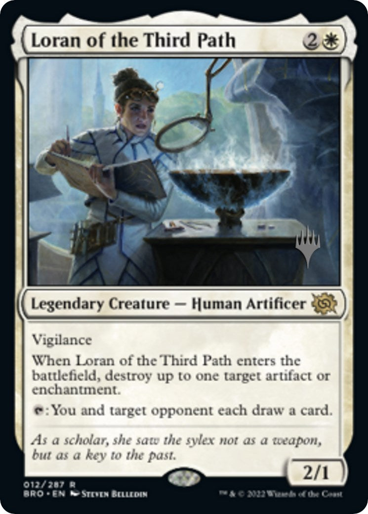 Loran of the Third Path (Promo Pack) [The Brothers' War Promos] | Mega City Incorporated