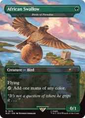 African Swallow - Birds of Paradise [Secret Lair Drop Series] | Mega City Incorporated