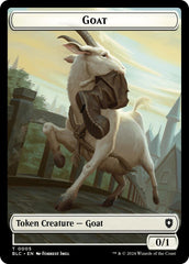 Goat // Wolf (032) Double-Sided Token [Bloomburrow Commander Tokens] | Mega City Incorporated