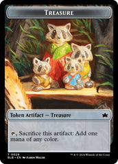 Cat // Treasure Double-Sided Token [Bloomburrow Commander Tokens] | Mega City Incorporated