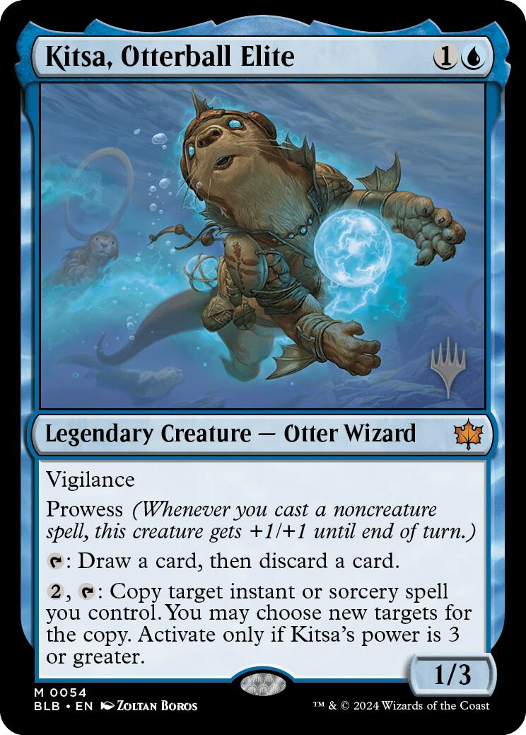 Kitsa, Otterball Elite (Promo Pack) [Bloomburrow Promos] | Mega City Incorporated