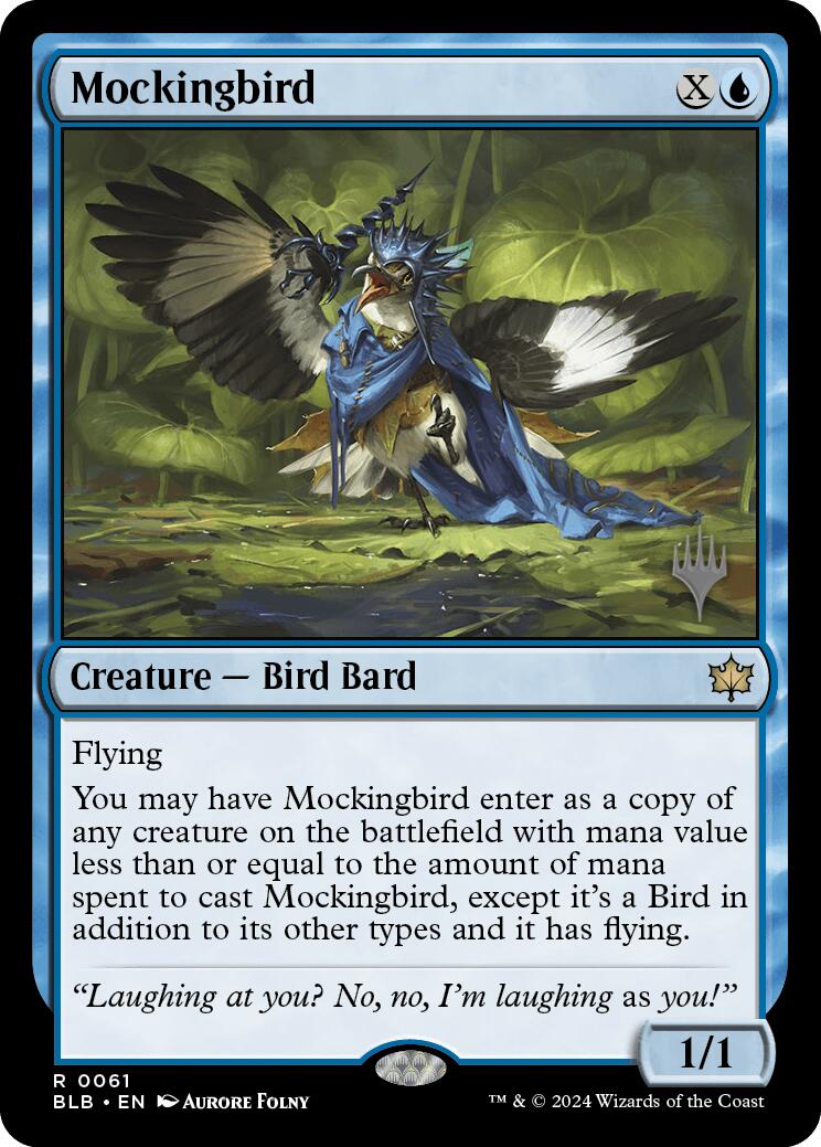 Mockingbird (Promo Pack) [Bloomburrow Promos] | Mega City Incorporated