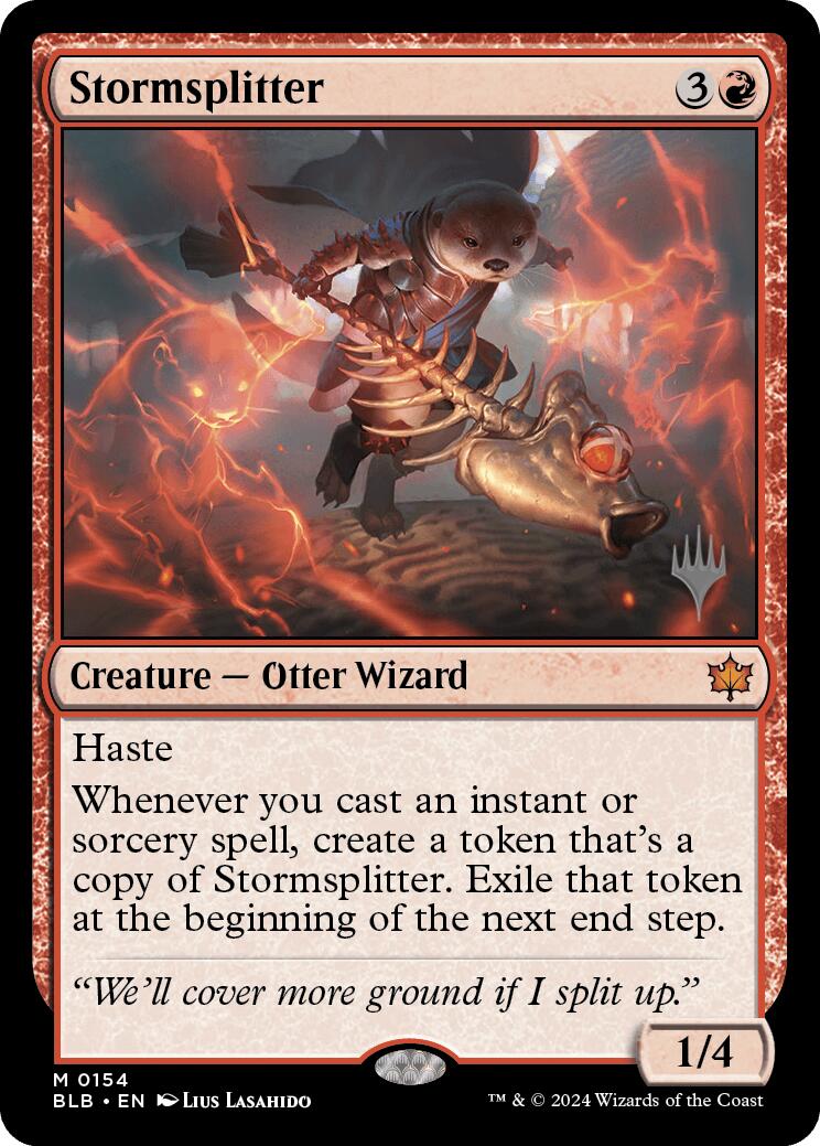 Stormsplitter (Promo Pack) [Bloomburrow Promos] | Mega City Incorporated