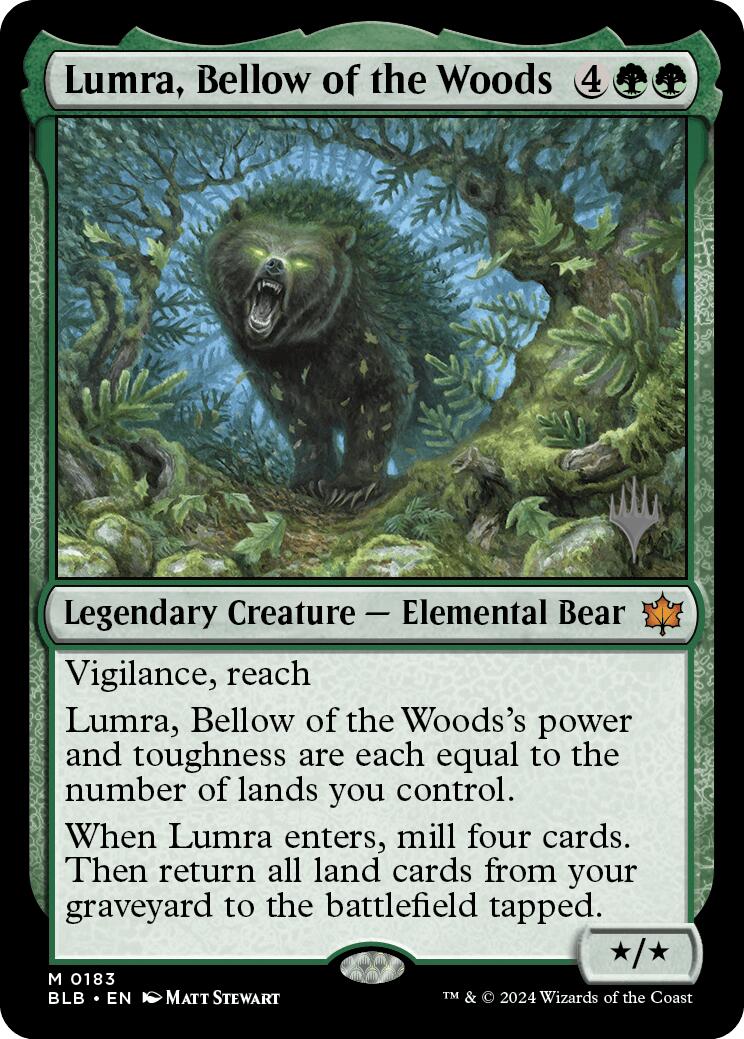 Lumra, Bellow of the Woods (Promo Pack) [Bloomburrow Promos] | Mega City Incorporated