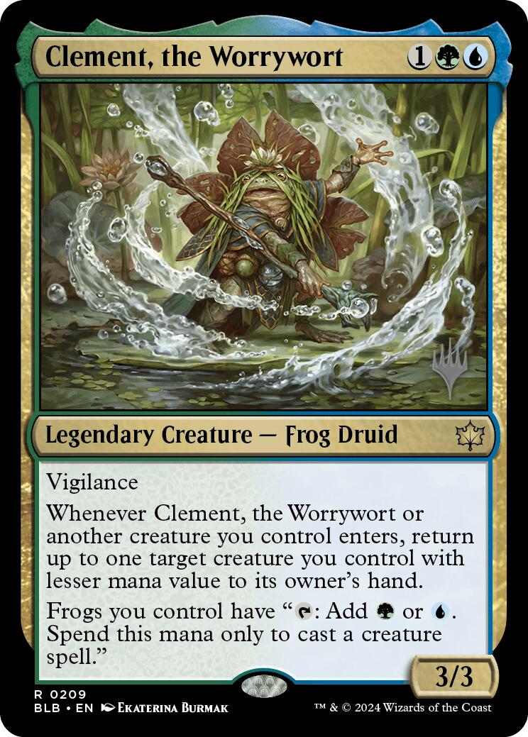 Clement, the Worrywort (Promo Pack) [Bloomburrow Promos] | Mega City Incorporated